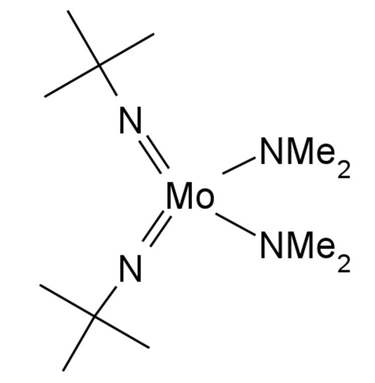 Bis(t-butylimido)bis(dimethylamino)molybdenum Chemical Structure